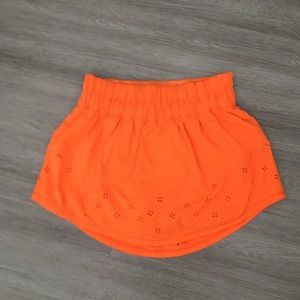 Lululemon Orange Tennis/Running Skirt 🍊🧡